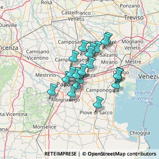 Mappa Strada San Marco, 35129 Padova PD, Italia (9.979)