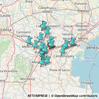Mappa Strada San Marco, 35129 Padova PD, Italia (9.4555)