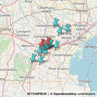 Mappa Via S. Marco, 35121 Ponte di Brenta PD, Italia (7.7)