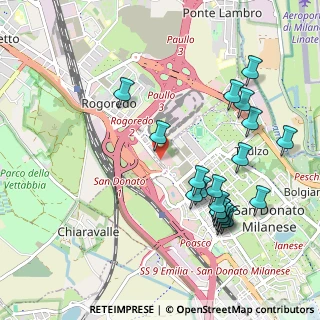 Mappa Via Rogoredo, 20097 San Donato Milanese MI, Italia (1.0915)