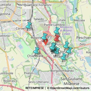 Mappa Via Rogoredo, 20097 San Donato Milanese MI, Italia (1.34692)