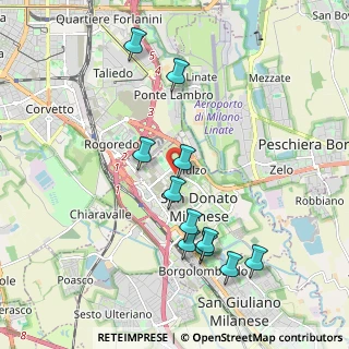 Mappa V.le Alcide de Gasperi, 20097 San Donato Milanese MI, Italia (1.96091)