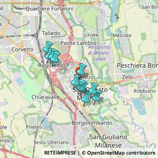 Mappa V.le Alcide de Gasperi, 20097 San Donato Milanese MI, Italia (1.30273)
