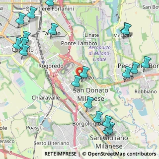 Mappa V.le Alcide de Gasperi, 20097 San Donato Milanese MI, Italia (2.9965)