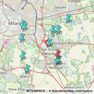Mappa V.le Alcide de Gasperi, 20097 San Donato Milanese MI, Italia (4.065)