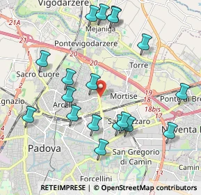 Mappa Via Plebiscito, 35129 Padova PD, Italia (2.155)