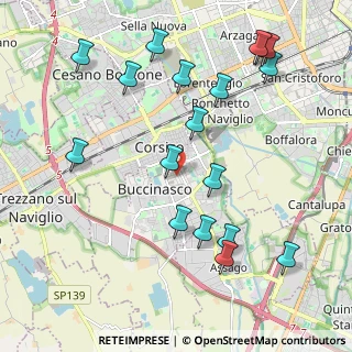 Mappa Via Bruno Buozzi, 20090 Buccinasco MI, Italia (2.34667)