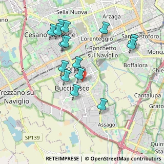 Mappa Via Bruno Buozzi, 20090 Buccinasco MI, Italia (1.93067)