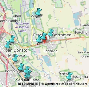 Mappa Via Giuseppe Giusti, 20068 Peschiera Borromeo MI, Italia (2.56077)