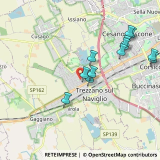 Mappa Via Donato Bramante, 20090 Trezzano sul Naviglio MI, Italia (2.1675)