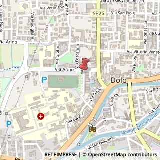 Mappa Via Antonio Guolo, 22, 30031 Dolo VE, Italia, 30031 Dolo, Venezia (Veneto)
