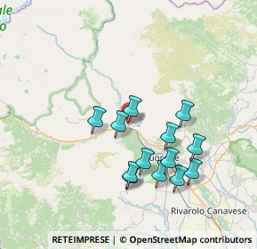 Mappa Fermata 11829 - Pont, 10085 Pont Canavese TO, Italia (6.62462)