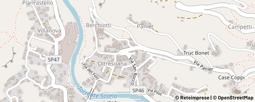 Mappa Pont-Canavese