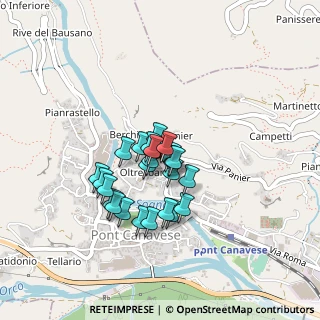 Mappa Fermata 11829 - Pont, 10085 Pont Canavese TO, Italia (0.296)
