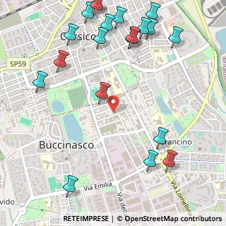 Mappa Via Palermo, 20090 Buccinasco MI, Italia (0.729)