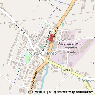 Mappa Via Riviera Berica, 101, 36024 Nanto, Vicenza (Veneto)