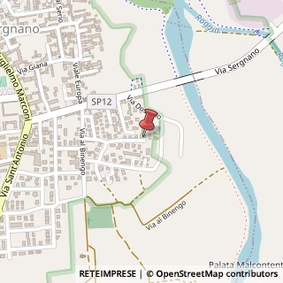 Mappa Via Antonio Gramsci, 34, 26010 Sergnano, Cremona (Lombardia)