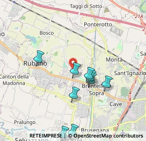 Mappa Via Isonzo, 35030 Sarmeola PD, Italia (2.974)