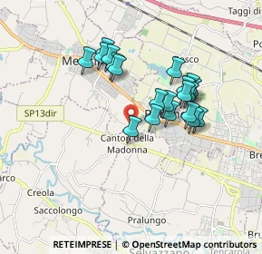 Mappa Via Alessandro Manzoni, 35035 Mestrino PD, Italia (1.4885)