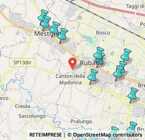 Mappa Via Alessandro Manzoni, 35035 Mestrino PD, Italia (3.263)