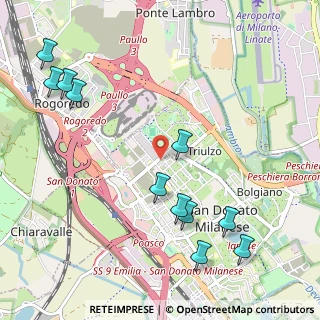 Mappa SAN DONATO MILANESE Viale De Gasperi, 20097 San Donato Milanese MI, Italia (1.27636)