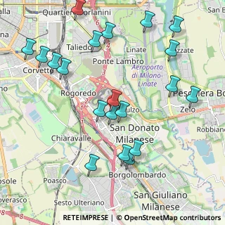 Mappa SAN DONATO MILANESE Viale De Gasperi, 20097 San Donato Milanese MI, Italia (2.339)