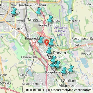 Mappa SAN DONATO MILANESE Viale De Gasperi, 20097 San Donato Milanese MI, Italia (2.32615)