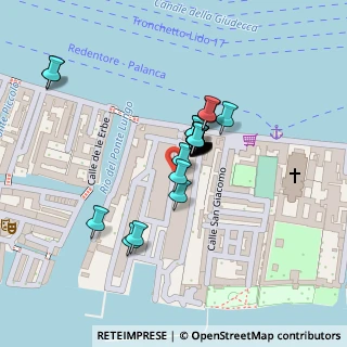 Mappa Isola della Giudecca 211A Presso Consorzio Cantieristica Minore, 30133 Venezia VE, Italia (0.048)