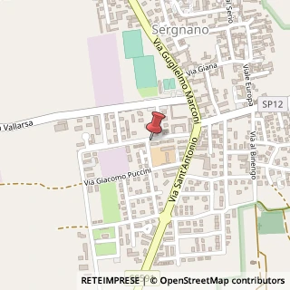 Mappa Via G. Colbert, 26010 Sergnano CR, Italia, 26010 Sergnano, Cremona (Lombardia)