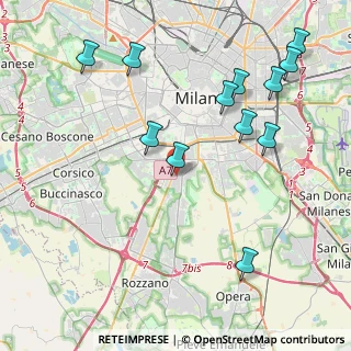 Mappa Via S. Domenico Savio, 20142 Milano MI, Italia (4.73417)