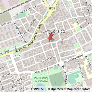 Mappa Via XXIV Maggio, 9, 20094 Corsico MI, Italia, 20094 Corsico, Milano (Lombardia)
