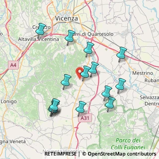 Mappa Via Madonetta, 36024 Nanto VI, Italia (7.68267)