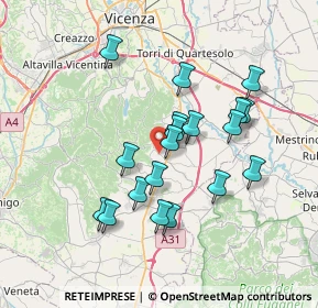 Mappa Via Madonetta, 36024 Nanto VI, Italia (6.34579)