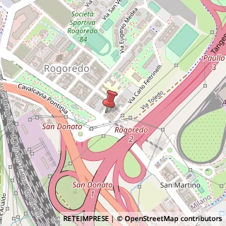 Mappa Via Monte Piana, 4, 20138 Milano, Milano (Lombardia)