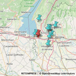 Mappa Via Campagna, 37014 Castelnuovo del Garda VR, Italia (9.23818)