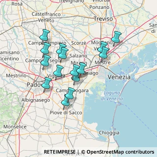 Mappa Via Confine, 30034 Mira VE, Italia (12.26067)