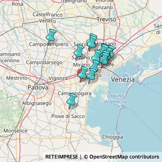 Mappa Via Confine, 30034 Mira VE, Italia (10.53267)