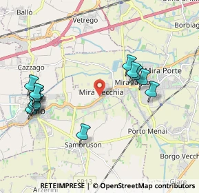 Mappa Via Confine, 30034 Mira VE, Italia (2.22714)