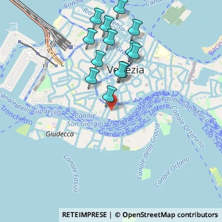 Mappa Fondamenta Zorzi, 30123 Venezia VE, Italia (1.01538)