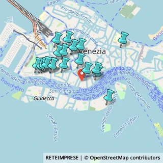 Mappa Fondamenta Zorzi, 30123 Venezia VE, Italia (0.8045)