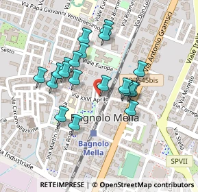 Mappa Via XXVI Aprile, 25021 Bagnolo Mella BS, Italia (0.191)