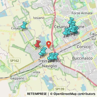 Mappa Via Carlo Goldoni, 20090 Trezzano sul Naviglio MI, Italia (1.88867)