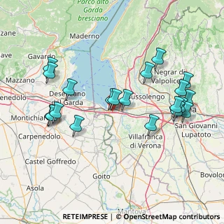 Mappa SS 11 Tang. Peschiera Km.0+987 N. Snc, 37014 Castelnuovo del Garda VR, Italia (16.2765)