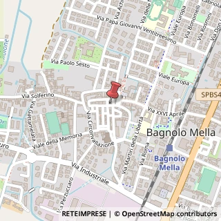 Mappa Via G. Matteotti, 10, 25021 Bagnolo Mella, Brescia (Lombardia)