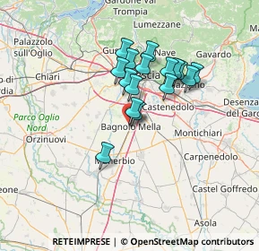 Mappa Via Lorenzo Gervasi, 25021 Bagnolo Mella BS, Italia (10.52375)