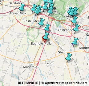 Mappa Via Canossi, 25021 Bagnolo Mella BS, Italia (10.2495)