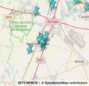 Mappa Via Canossi, 25021 Bagnolo Mella BS, Italia (4.23533)