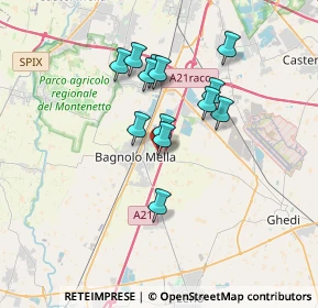 Mappa Via Canossi, 25021 Bagnolo Mella BS, Italia (2.81615)