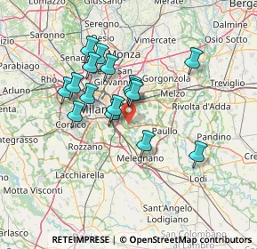 Mappa Via Lirone, 20068 Milano MI, Italia (11.55438)