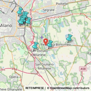 Mappa Via Lirone, 20068 Milano MI, Italia (5.16727)